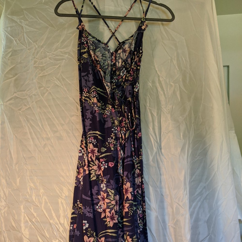 Floor Length Tie-up Dress